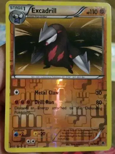 Excadrill [Reverse Holo] - Pokemon Emerging Powers #56