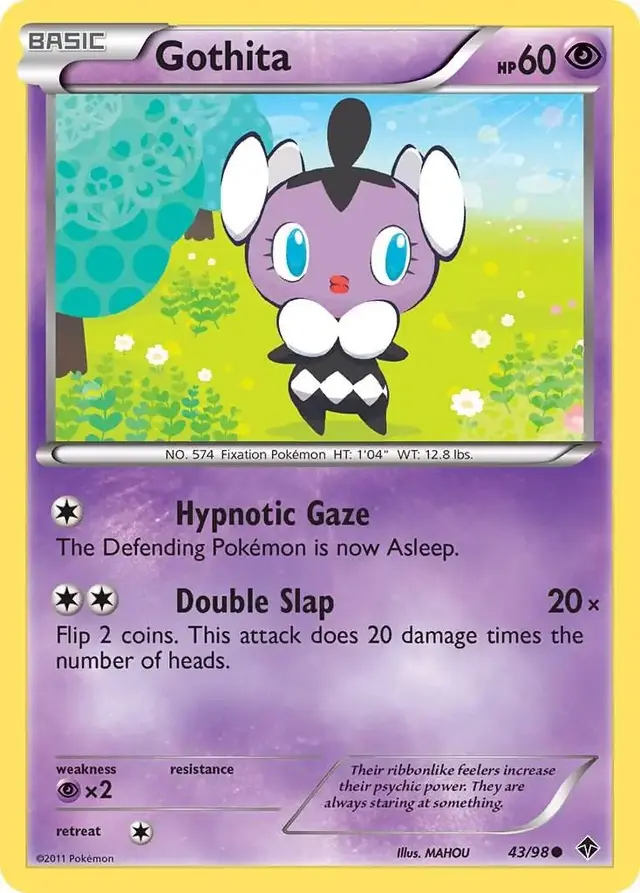 Gothita - Pokemon Emerging Powers #43