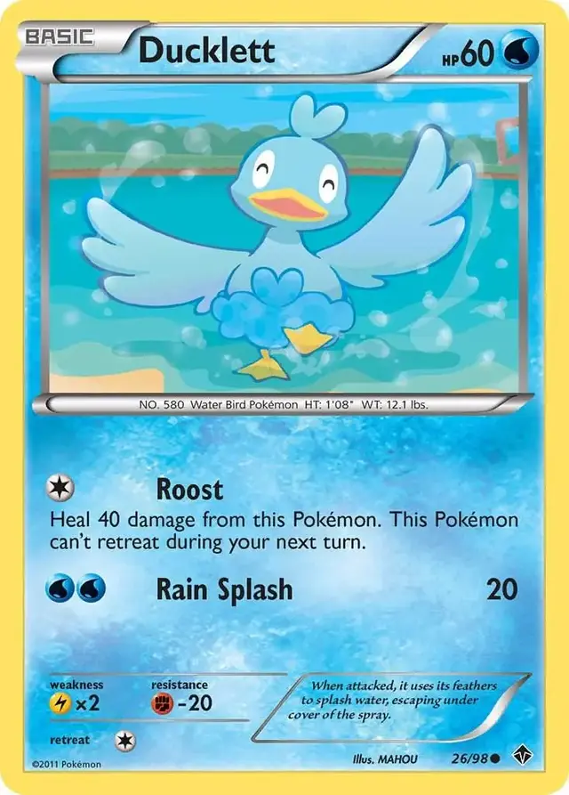 Ducklett - Pokemon Emerging Powers #26