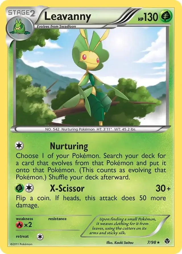 Leavanny - Pokemon Emerging Powers #7