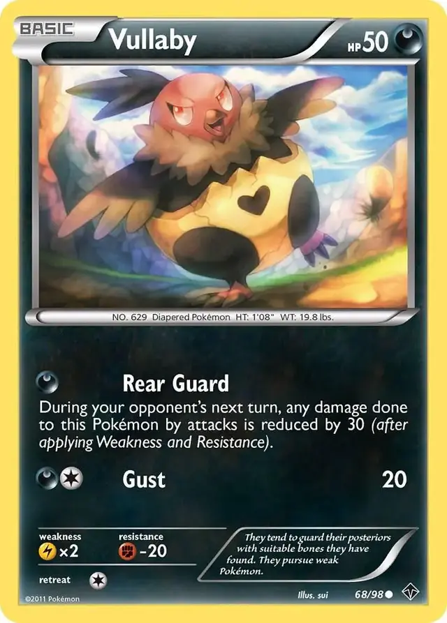 Vullaby - Pokemon Emerging Powers #68