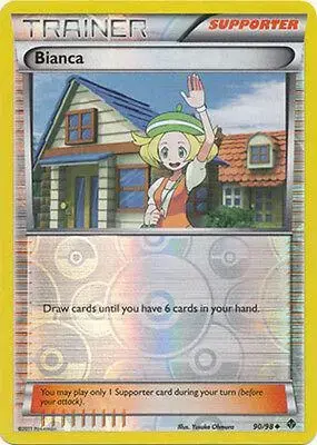 Bianca [Reverse Holo] - Pokemon Emerging Powers #90