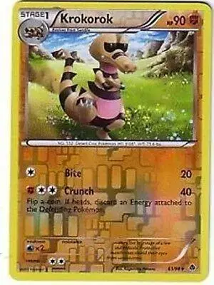 Krokorok [Reverse Holo] - Pokemon Emerging Powers #61