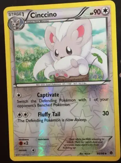 Cinccino [Reverse Holo] - Pokemon Emerging Powers #85