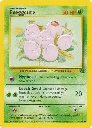 Exeggcute - Pokemon Jungle #52