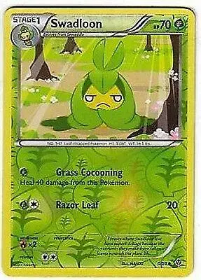 Swadloon [Reverse Holo] - Pokemon Emerging Powers #6