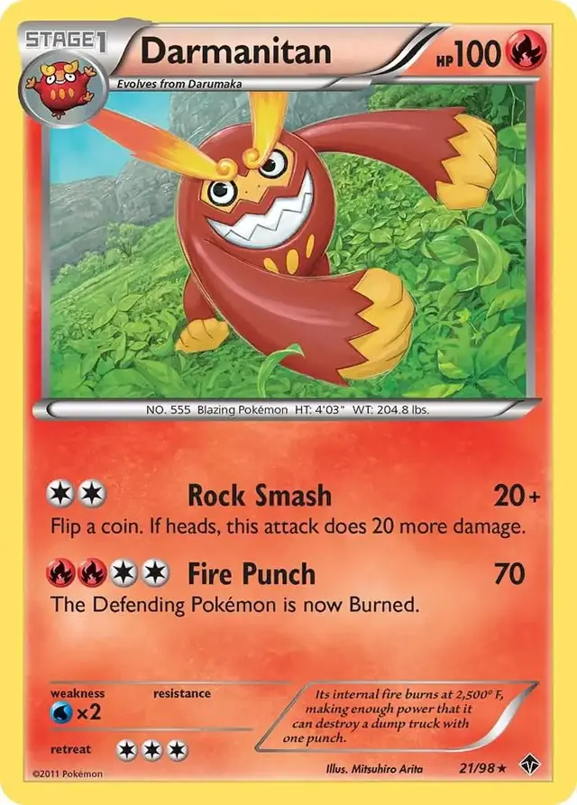 Darmanitan - Pokemon Emerging Powers #21