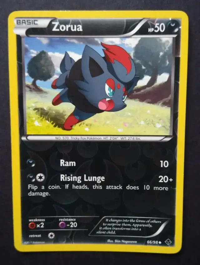 Zorua [Reverse Holo] - Pokemon Emerging Powers #66