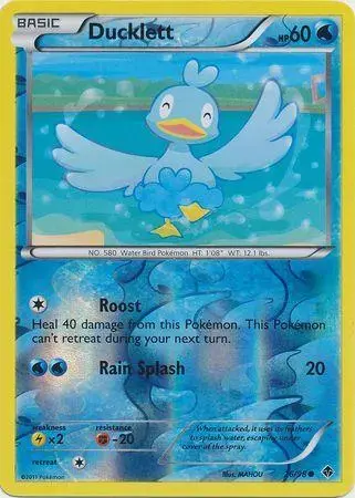 Ducklett [Reverse Holo] - Pokemon Emerging Powers #26
