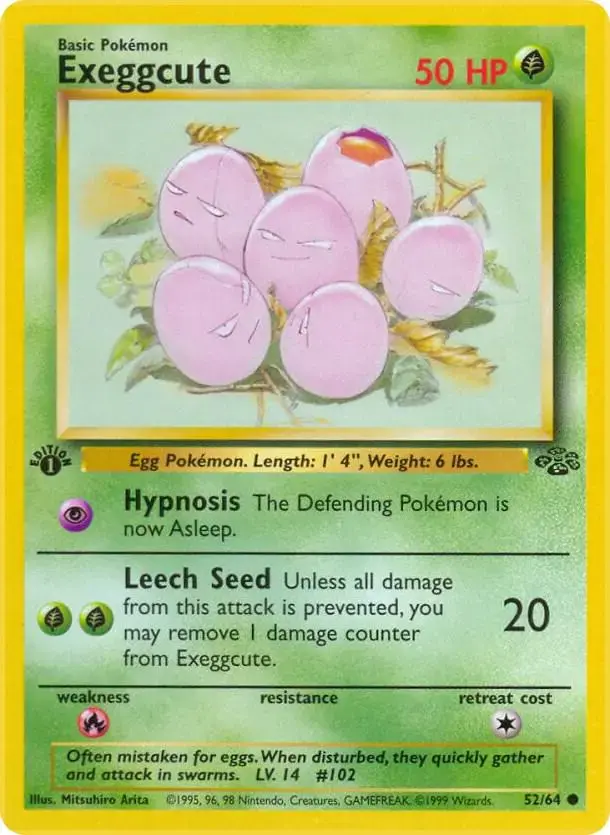 Exeggcute [1st Edition] - Pokemon Jungle #52