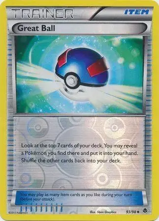 Great Ball [Reverse Holo] - Pokemon Emerging Powers #93