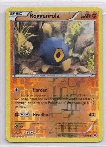 Roggenrola [Reverse Holo] - Pokemon Emerging Powers #49