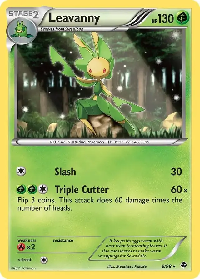 Leavanny - Pokemon Emerging Powers #8