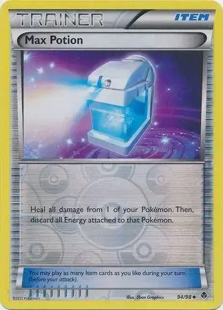Max Potion [Reverse Holo] - Pokemon Emerging Powers #94