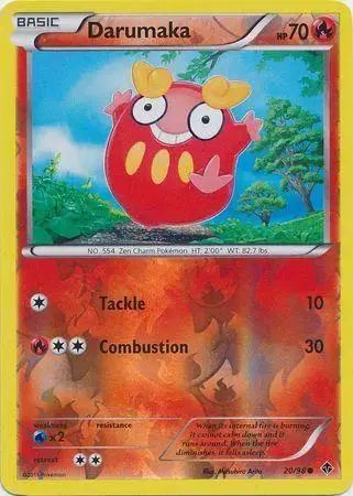 Darumaka [Reverse Holo] - Pokemon Emerging Powers #20