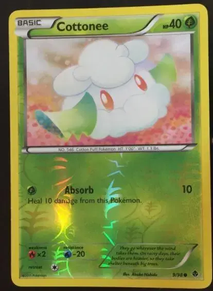 Cottonee [Reverse Holo] - Pokemon Emerging Powers #9