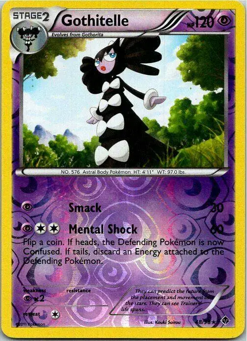 Gothitelle [Reverse Holo] - Pokemon Emerging Powers #48