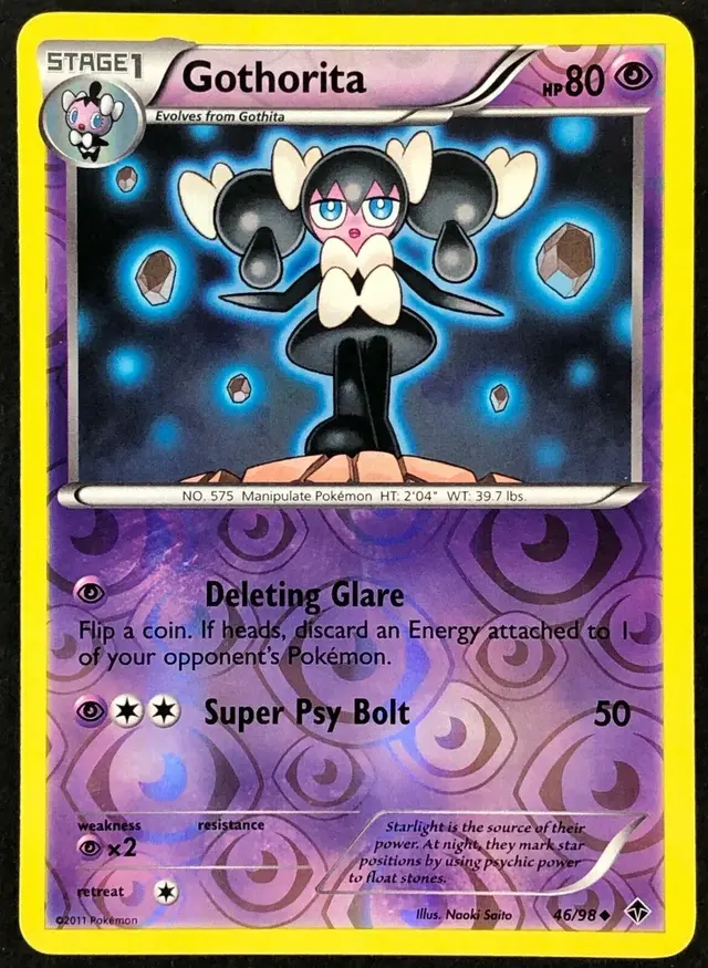 Gothorita [Reverse Holo] - Pokemon Emerging Powers #46