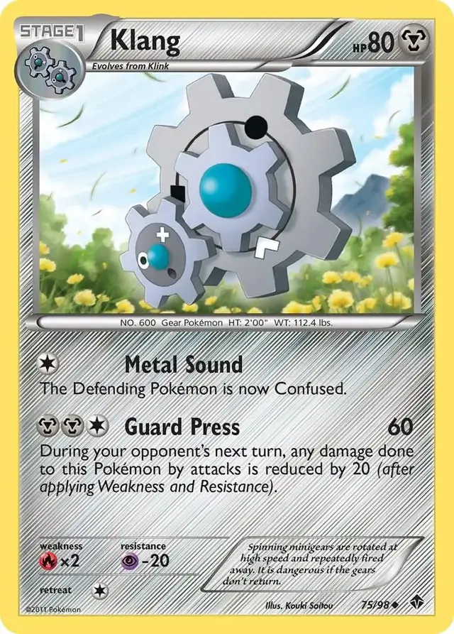 Klang - Pokemon Emerging Powers #75