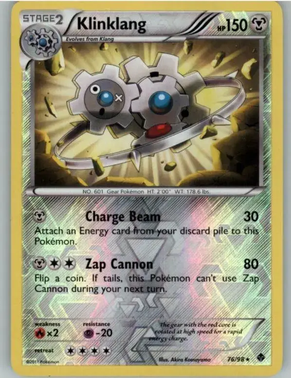 Klinklang [Reverse Holo] - Pokemon Emerging Powers #76