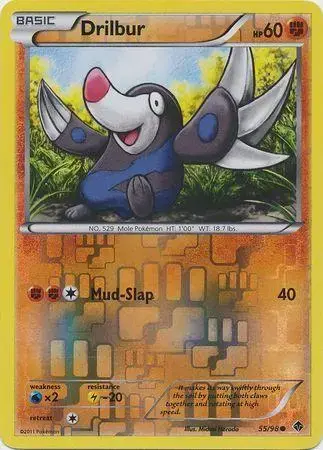 Drilbur [Reverse Holo] - Pokemon Emerging Powers #55