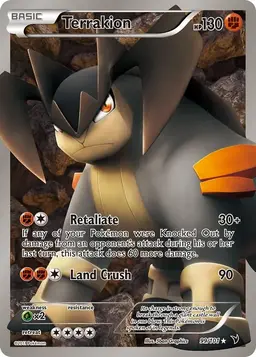 Terrakion 99 - Pokemon Noble Victories