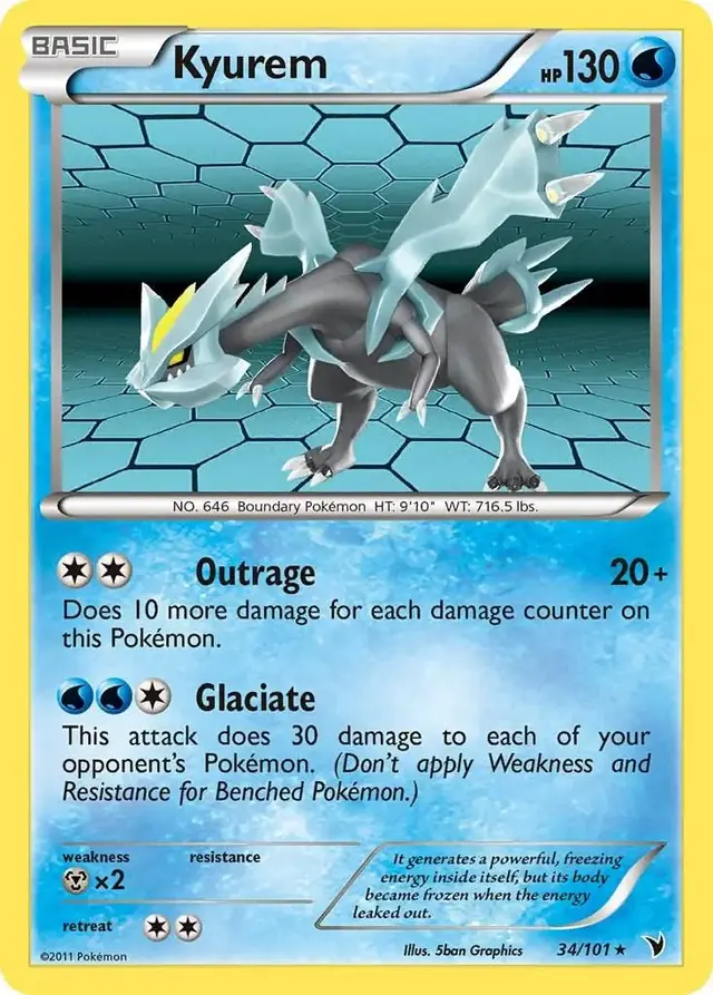 Kyurem - Pokemon Noble Victories #34