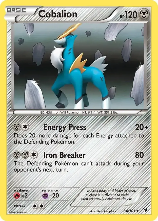 Cobalion - Pokemon Noble Victories #84