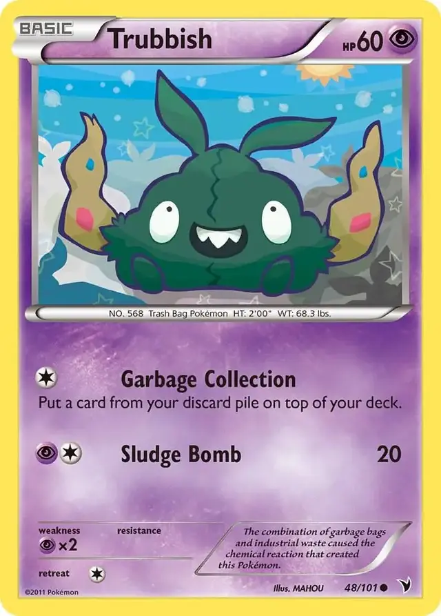 Trubbish - Pokemon Noble Victories #48