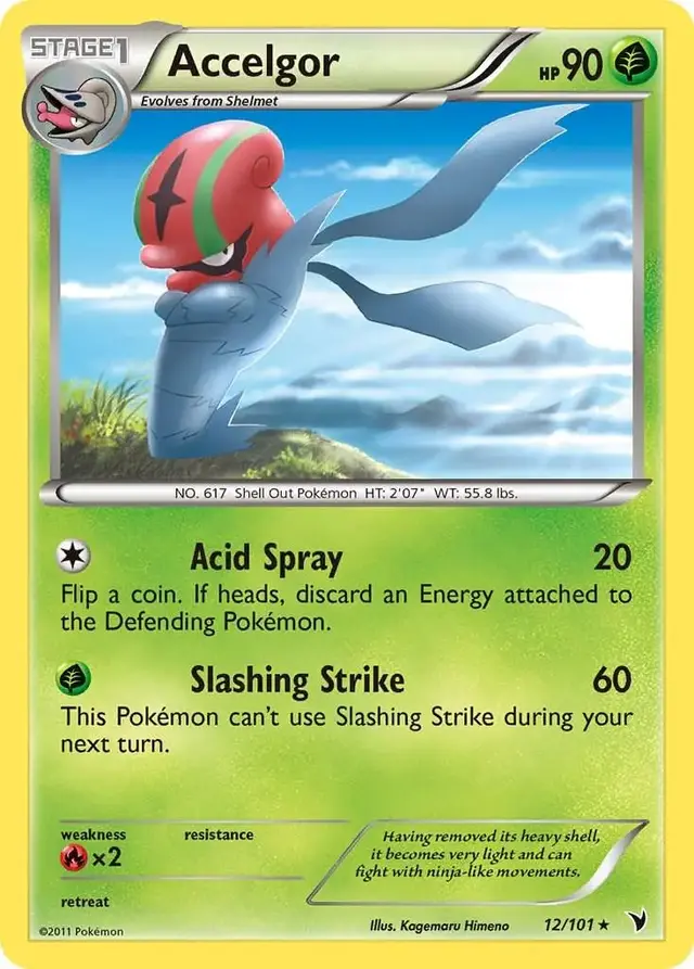 Accelgor - Pokemon Noble Victories #12