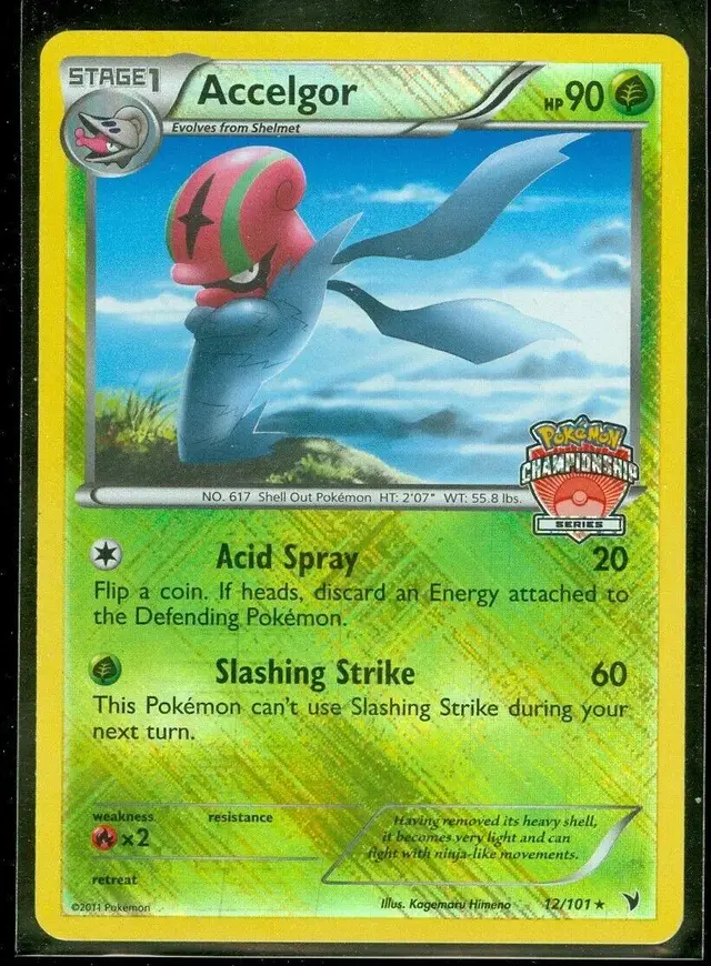 Accelgor [Reverse Holo] - Pokemon Noble Victories #12