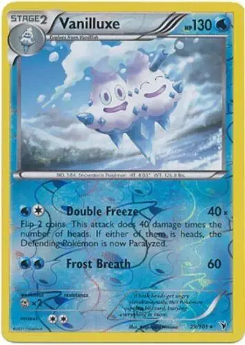 Vanilluxe [Reverse Holo] - Pokemon Noble Victories #29