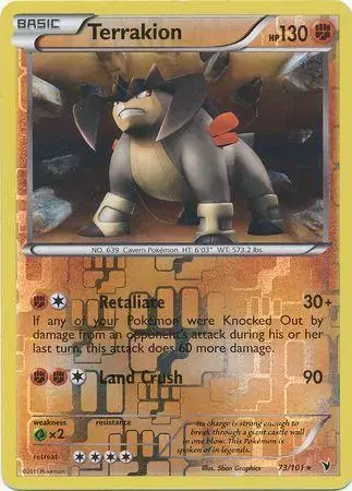 Terrakion [Reverse Holo]