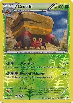 Crustle [Reverse Holo] - Pokemon Noble Victories #7