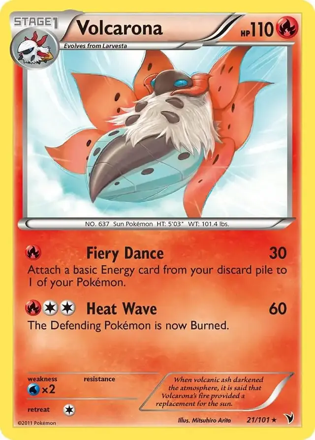 Volcarona - Pokemon Noble Victories #21