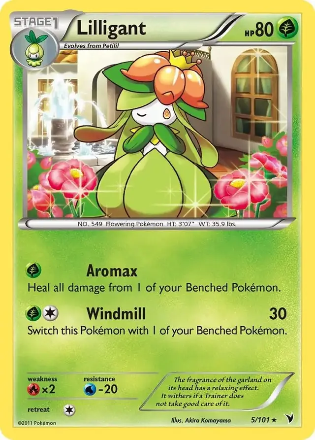 Lilligant - Pokemon Noble Victories #5