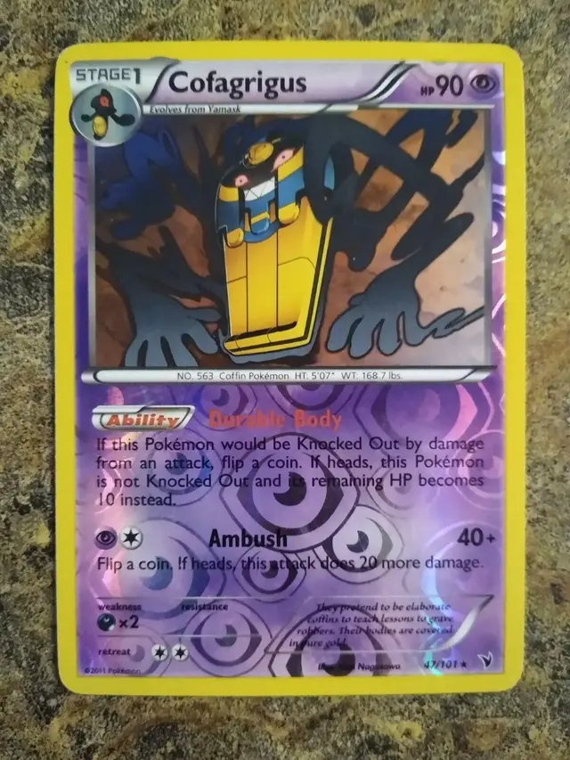 Cofagrigus [Reverse Holo]