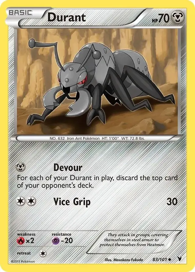 Durant - Pokemon Noble Victories #83