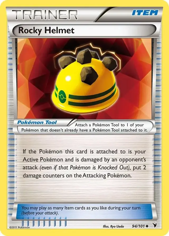 Rocky Helmet - Pokemon Noble Victories #94