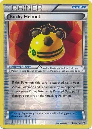 Rocky Helmet [Reverse Holo] - Pokemon Noble Victories #94