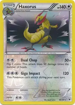 Haxorus [Reverse Holo]