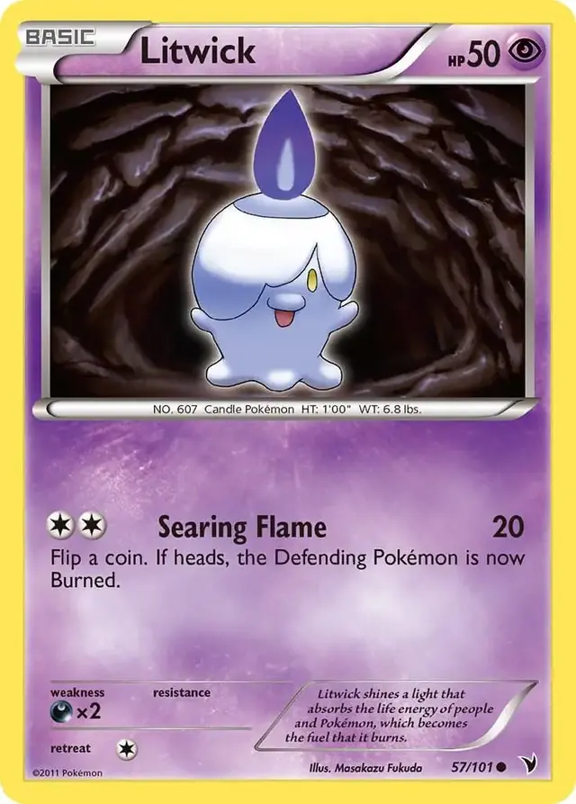 Litwick - Pokemon Noble Victories #57