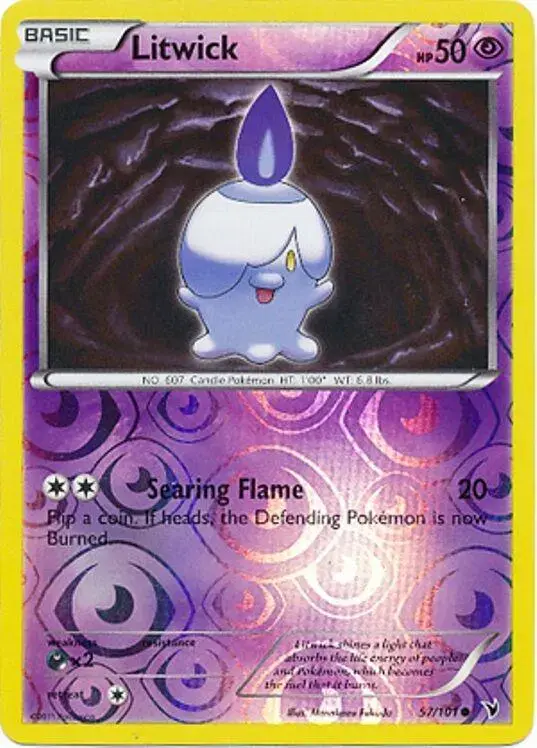 Litwick [Reverse Holo] - Pokemon Noble Victories #57