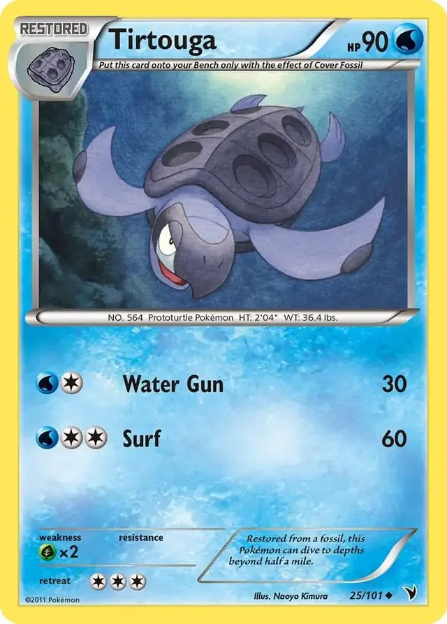 Tirtouga - Pokemon Noble Victories #25