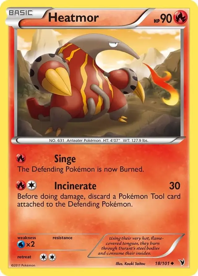 Heatmor - Pokemon Noble Victories #18