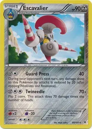 Escavalier [Reverse Holo] - Pokemon Noble Victories #80