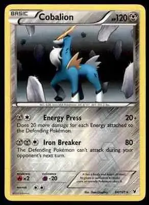 Cobalion [Reverse Holo] - Pokemon Noble Victories #84