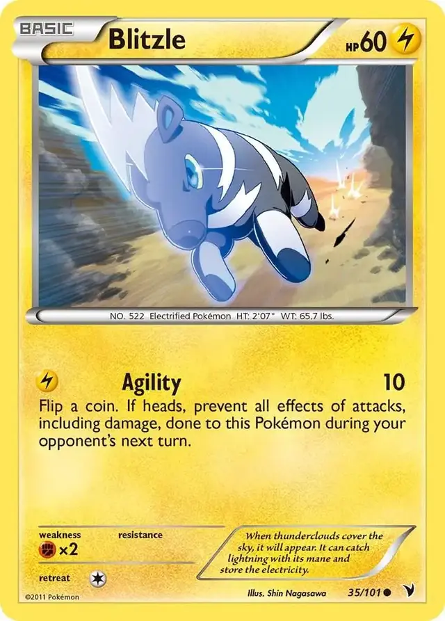 Blitzle - Pokemon Noble Victories #35