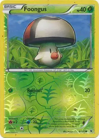 Foongus [Reverse Holo] - Pokemon Noble Victories #9