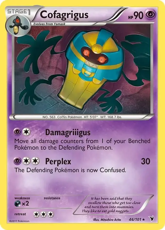 Cofagrigus - Pokemon Noble Victories #46